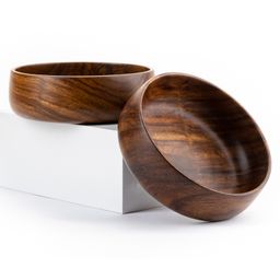 Think Artly Baro Wooden Bowls Medium - Set of 2-21