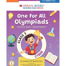 Oswaal One for All Olympiads Previous Year Solved Papers Class 3 Cyber For 2025 Exam - English-6