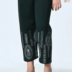 BAESD Girls Pack Of 2 Printed Regular Trousers-image-53