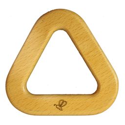 TinyBee Elephant Whale & Triangular Wooden Teethers Pack of  3- Brown image 5