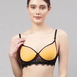 Samvar Brown Cotton Non-Wired Non Padded Minimizer Bra-picture-15