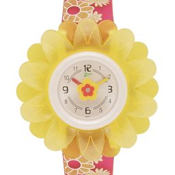 ZOOP from TITAN Kids Cream-Coloured & Yellow Analogue Watch NKC4005PP03-25