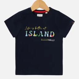 Allen Solly Junior Navy Graphic Print T-Shirt-image-42