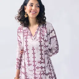 KALINI Women Printed Regular Kurta with Palazzos-picture-14