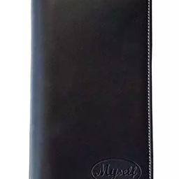 Sukeshcraft Cheque Leaf/Passbook/Currency/Passport/Cards/Pendrive Holder Black-picture-48