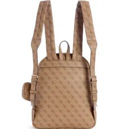GUESS Latte POWER Play Tech Printed Medium Backpack with Pouch image 2