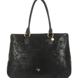 Baggit Black Faded Extra Large Tote-image-81