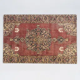 Karo Samara Printed Multicolor Wood Table Placements - Set of 6 image 2