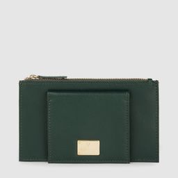 Van Heusen Women Green Solid Zip Around Wallet-19