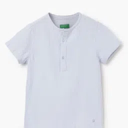United Colors of Benetton Kids Blue Cotton Regular Fit T-Shirt-picture-21