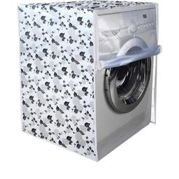 The Furnishing Tree Waterproof and Dustproof PVC Washing Machine Cover Fully-Automatic Front Loadin-image-13