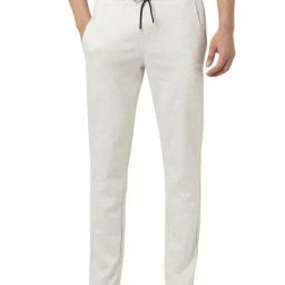 Van Heusen White Slim Fit Trackpants-image-78