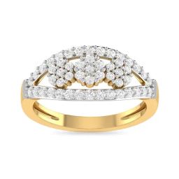 PC Jeweller Fritz 18k Gold Ring for Women-picture-35