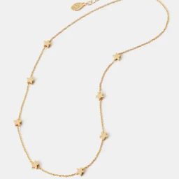Accessorize London Star Station Golden Classic Necklace-image-10