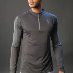 Campus Sutra Grey Full Sleeves T-Shirt-image-21