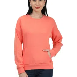 Monte Carlo Coral Regular Fit Sweatshirt-image-8