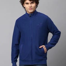 Beverly Hills Polo Club Blue Regular Fit Jacket-image-10