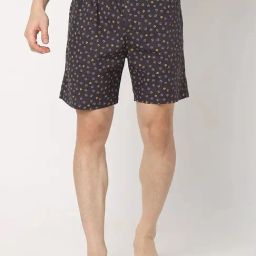 UnderJeans by Spykar Charcoal Printed Boxer Shorts-picture-5