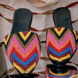 NR by Nidhi Rathi Women's Mulitcolored Mule Shoes-image-48