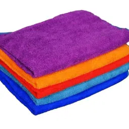 Sheen & Shine 30x40 cm Multicolor Vehicle Cleaning Cloth Pack of 4 Pcs-image-5