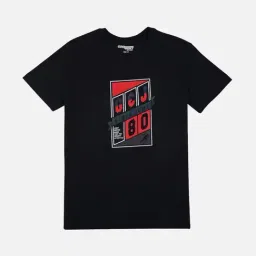 Gini & Jony Kids Navy & Red Cotton Printed T-Shirt-image-40