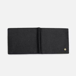 Allen Solly Black Formal Leather Bi-Fold Wallet for Men image 4