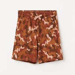 Fame Forever by Lifestyle Boys Rust Regular Fit Shorts-picture-2