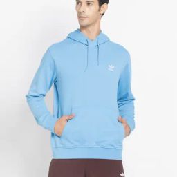 Adidas Originals Blue ESS HD Hoodie-image-37