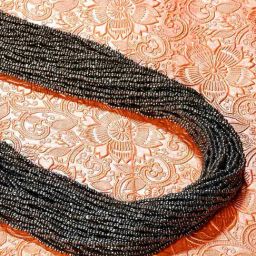 Imli Street Black Long Beaded Handcrafted Necklace-image-97