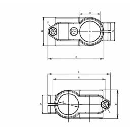 Rose+Krieger Cross Clamp Connecting Component Strut Profile 16 mm, 101 600 000200-image-40