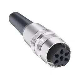 LUMBERG CIRCULAR CONN, PLUG, 5POS, CRIMP, KV 50 C.-35