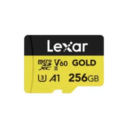 Lexar Professional microSDXC Memory Card 256 GB UHS-II 11x15x1 mm, GOLD-17