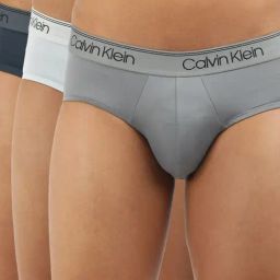 Calvin Klein Underwear Multicolored Regular Fit Briefs - Pack Of 3-image-13