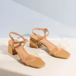 Inc.5 Women's Beige Ankle Strap Sandals-image-81