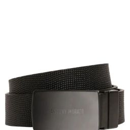 Antony Morato Black Double Face Plate Reversible Belt-image-76