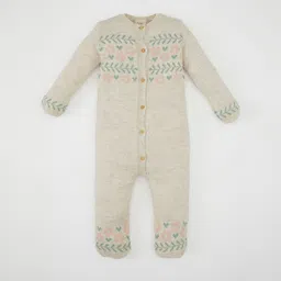 DeFacto Girls Printed Cotton Romper-image-56