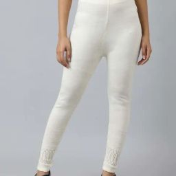 Aurelia White Plain Leggings-picture-21