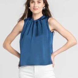 SHAYE Blue Regular Fit Top-picture-15