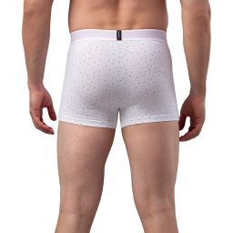 UnderJeans by Spykar White Printed Trunks image 2