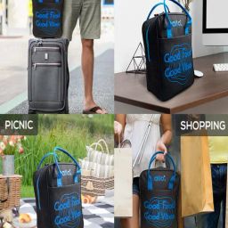 ALLO Insulated Blue Reusable Multipurpose Lunch Bag for Lunch Box with Triple Padding image 3