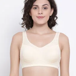 Clovia Beige Non Wired Non Padded Full Coverage Bra image 1