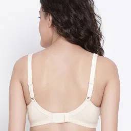 Clovia Beige Non Wired Non Padded Full Coverage Bra image 2