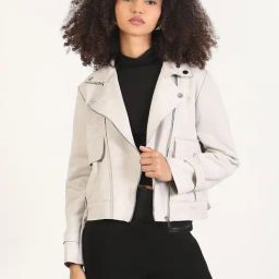 Showoff Grey Regular Fit Jacket-picture-4