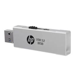 Hp 818W 32Gb Usb 3.2 Flash Drive Silver Metal-5