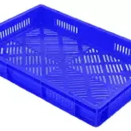 SUPREME 14 Ltr 600x400x80 mm Blue Plastic Crates STP-604008-11