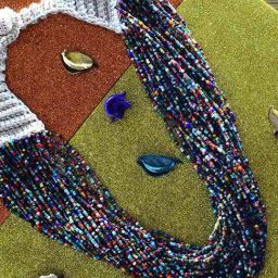 Imli Street Multicolour Long Beaded Handcrafted Necklace-23