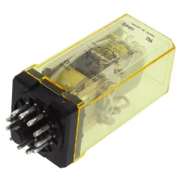 IDEC RELAY, DPDT, 120VAC, 30VDC, 10A, RR2KP-UDC12V-picture-8