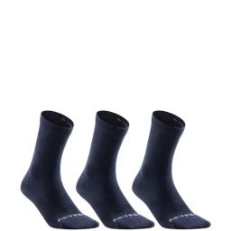 Artengo by Decathlon Navy Blue Cotton Textured Socks Pack of 3 ( UK 5.5-8 EU39-42 )-image-73