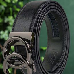 CONTACTS Men Textured Leather Belt-image-85