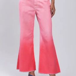 Label Ritu Kumar Pink Relaxed Fit Mid Rise Jeans-image-27